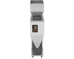 Automatische vulmachine 0,022-2,2 lbs/10-1000 g met voetpedaal, roestvrijstalen weegvulmachine voor bonen, zaden, granen, thee en korrels van Merkloos