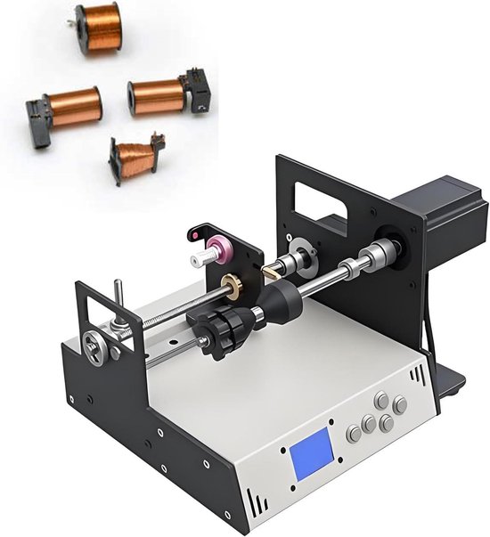 Automatische Wikkelmachine - Spoelwikkelmachine Buizenversterker - Industrieel Spoelen Wikkelen - Intelligent Programma Nauwkeurig - 37 x 32 x 27 cm van Merkloos