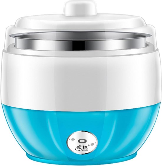 Automatische Yoghurtmaker voor Thuisgebruik met RVS Binnenpan van Merkloos