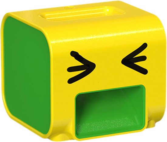 Automatische Zonnebloemschiller - Elektrische Pittenkraker - Snel Snacks Bereiden - USB Oplaadbaar - 6.5 x 7 x 7.2 cm - Geel