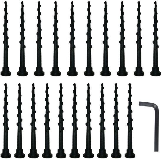 Automower Grondspijkers, 20 stuks, 13,7 cm, schroeven, grondpen, robotmaaier