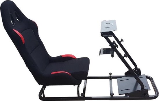 Autostyle Game-simulator Met Opvouwbare Sportstoel Zwart van AutoStyle
