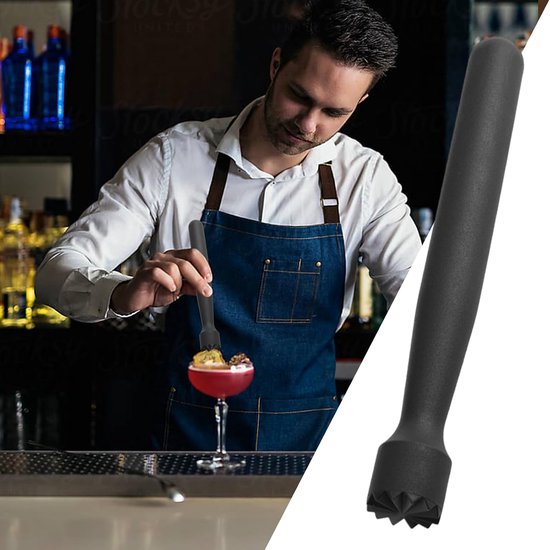 Avocado Stamper - Cocktail Muddler - Drankjes Mengen - Antislip Handvat - 207 cm - Niet gespecificeerd