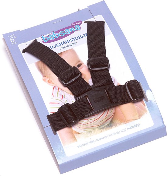 Babsana Universeel Zwart Nylon Kinderstoel Tuigje TB-1162 van Babsana