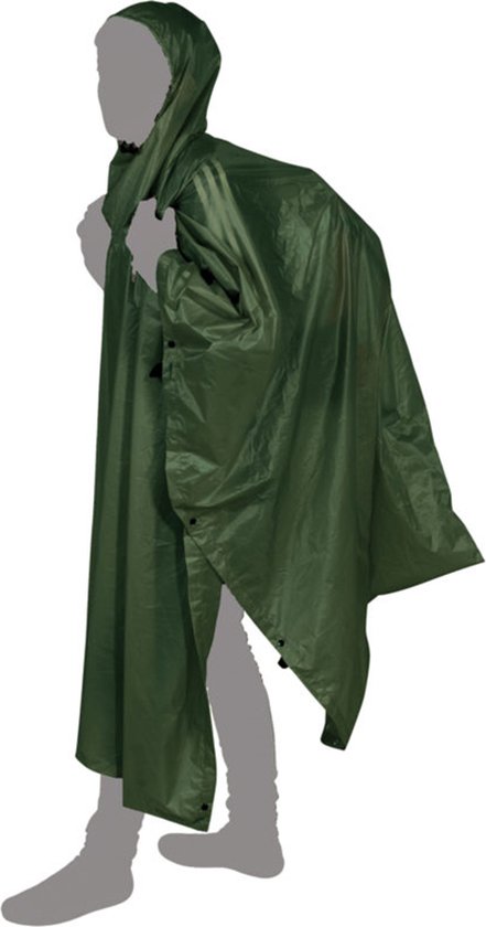 Bach Tarp Poncho Tarp Willow Bough Green van BAC