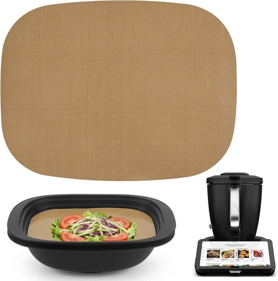 Bakfolie voor Thermomix TM7 Varoma, herbruikbaar bakpapier als perfecte accessoire voor Thermomix TM7-accessoires, hittebestendig tot 250 °C, vaatwasmachinebestendig