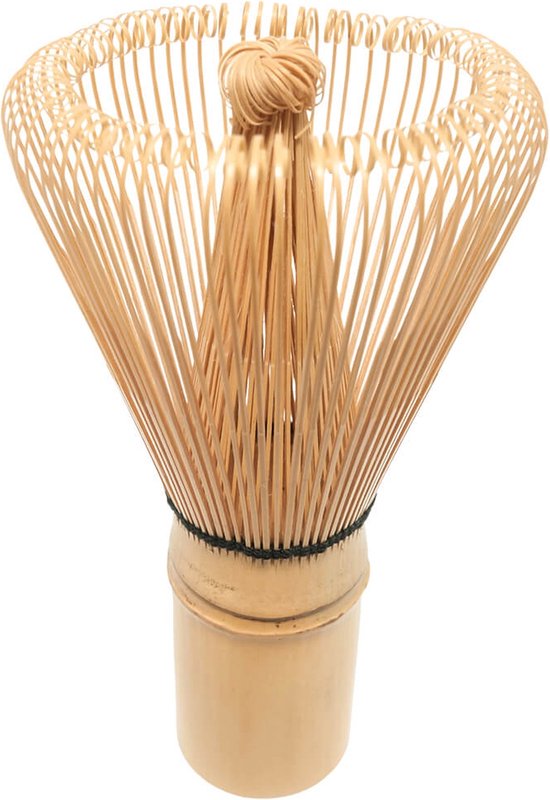 bamboe matcha garde 1 eenheid|bamboo matcha whisk 1 unit|fouet à matcha en bambou 1 unité van Merkloos