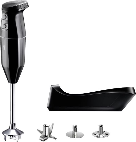 Bamix draadloze staafmixer / keukenmachine - 3 snelheden - Cordless Plus Zwart van Bamix