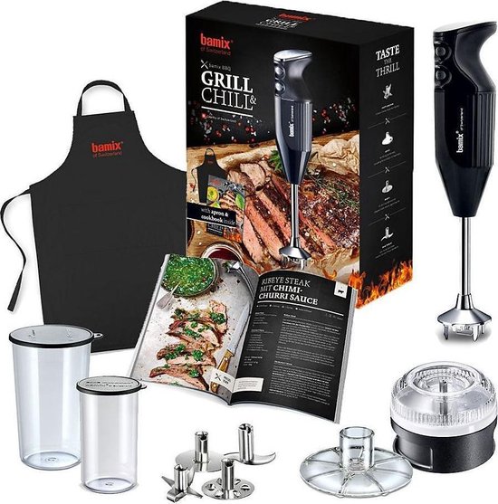 Bamix M200 BBQ geschenkset - Staafmixer van Merkloos