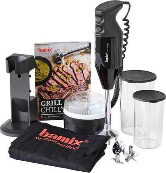 BAMIX Staafmixer BBQ M200 Black van Bamix