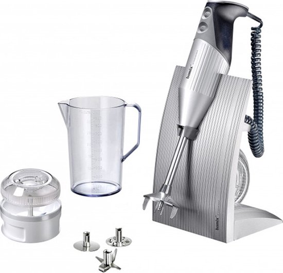 Bamix - Staafmixer - SwissLine - Zilver - M200 - Met Accessoires En Smart Helpers van Bamix