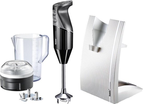 Bamix Staafmixer Swissline Zwart - 200 W - Met Accessoires En Smart Helpers van Bamix