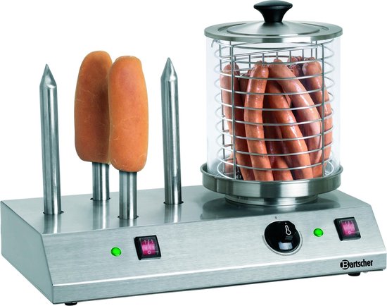 BARTSCHER BA.A120.408 Hotdog-apparaat - roestvrij staal