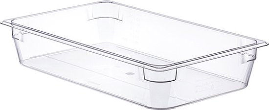 Basic Vershouddoos Gn1-1 H10cm 13,4l Pczonder Deksel - 53x32.5cm Transparant van Basi