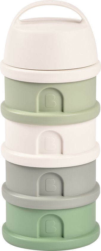 Béaba - Melkpoeder doseerdoosjes - Cotton Sage Green van BEABA