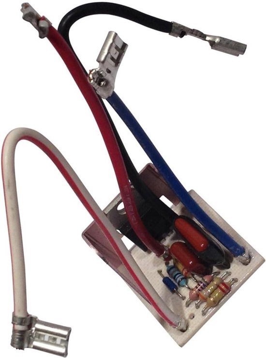 Bedieningsplaat Mixer - Keukenmachine Onderdeel - Apparaat Repareren - Origineel Ontwerp - 2.54 cm - Zwart