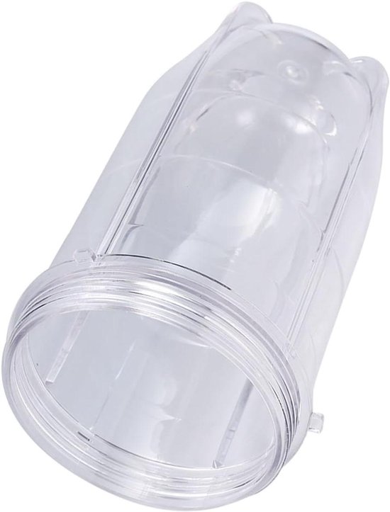 Bekermok Blender - Reservebeker Sapcentrifuge - Smoothies Maken - Transparant Ontwerp - 900 ml - Transparant