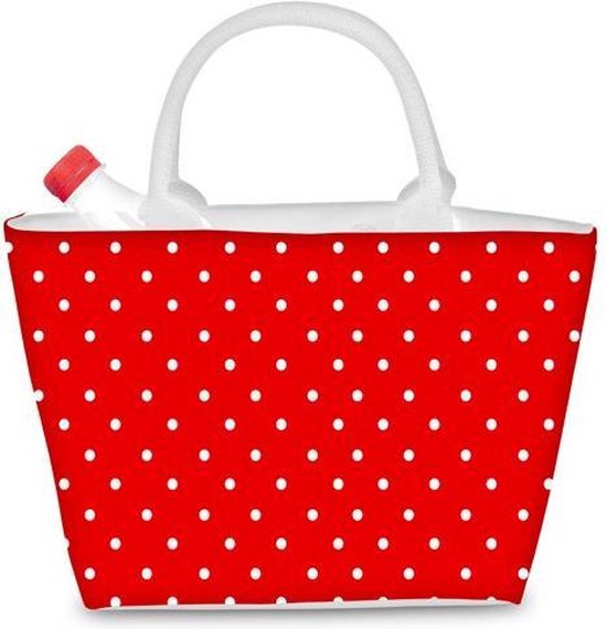 Beper ES.050R - 5 Liter koeltas trendy rode kleur van Beper