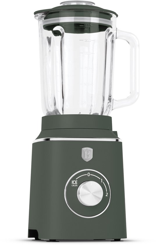 Berlinger Haus blender - met ice crush functie - mat groen van Merkloos