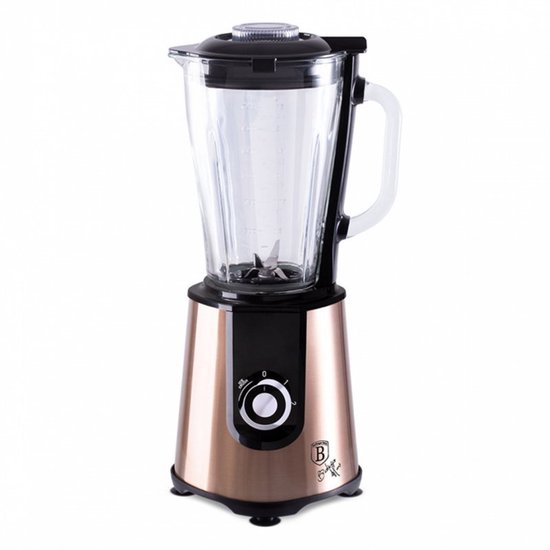 Berlinger Haus - Rose Gold Blender - 1000W - 1.5L - Roze Gouden Elementen van Merkloos