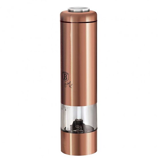 Berlinger Haus Rose Gold Metallic - Elektrische Molen - Keramische Molen - LED Verlichting van Merkloos