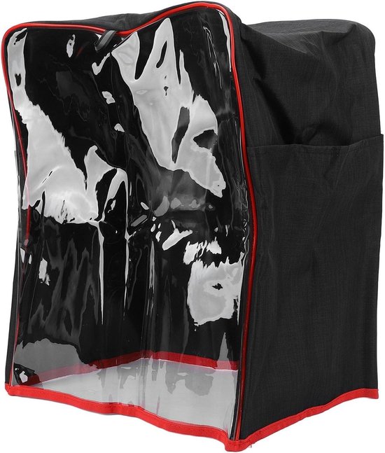 Beschermende standmixerafdekking - keukenmachine - huishoudelijke keukenapparaatafdekking - stofkap - volautomatische mengkookmachine - geschikt voor merk - zwart wit design - waterdicht - anti-stof - keukenaccessoires - 45 * 30 * 55 cm. van Merkloos