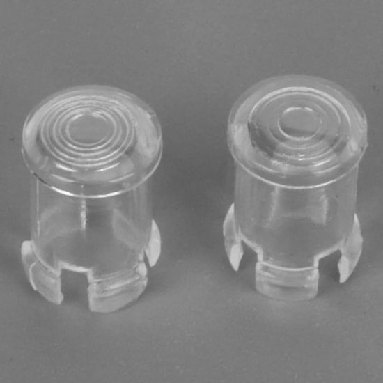 Beschermhoes 100 Stuks Nylon LED-lichtgevende Diode Transparante Lamplichtkappen Transparante Lampkap