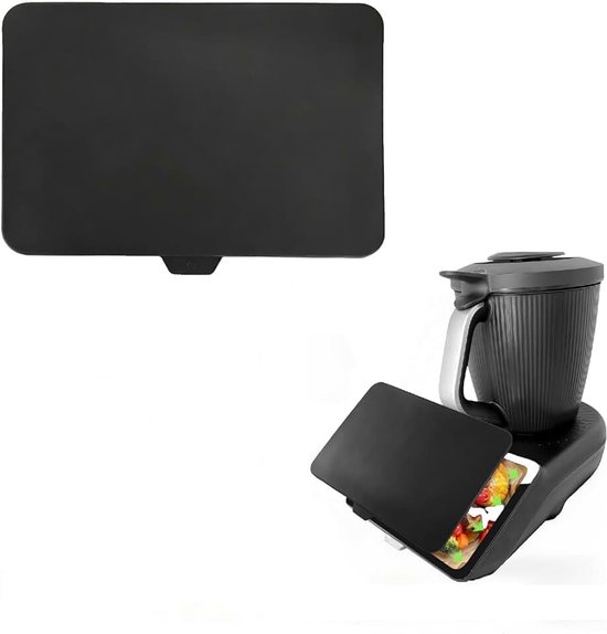 beschermhoes compatibel met Thermomix TM7, Accesorios Thermomix Tm7, bestand tegen breuk en krassen, anti-vingerafdrukken, krasbestendig, duurzaam, zwart