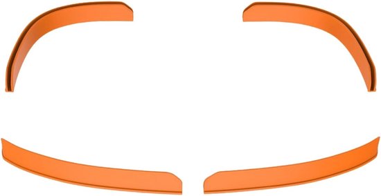 Beschermstrip voor Robotmaaier Compatibel met i105Ei i108E | Stevig kunststof, klikmontage, set van 4 delen voor behuizingsranden, geschikt voor buitengebruik