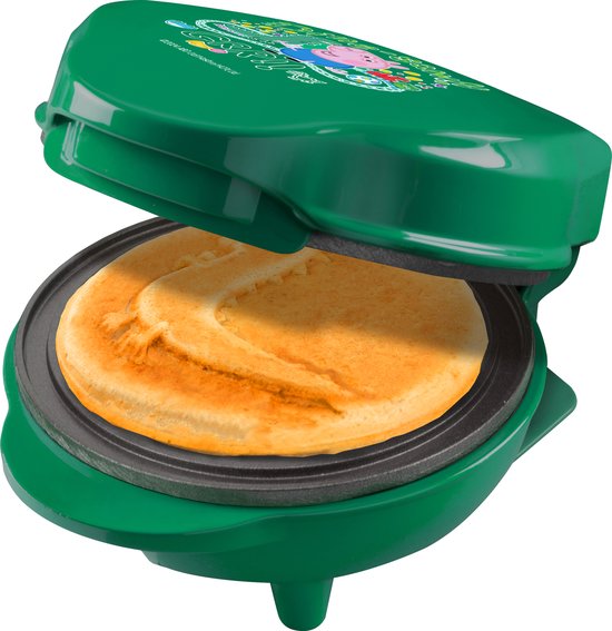 Bestron Wafelijzer - APP500G - 550W - Peppa Pig mini wafel - George - Groen