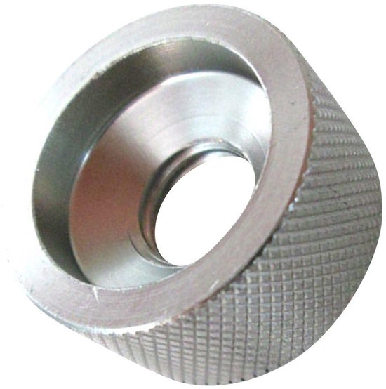 Bevestigingsmoer - Dekselonderdeel - Apparaat reparatie - Specifiek model - 3 x 1.5 cm - Zilverkleurig