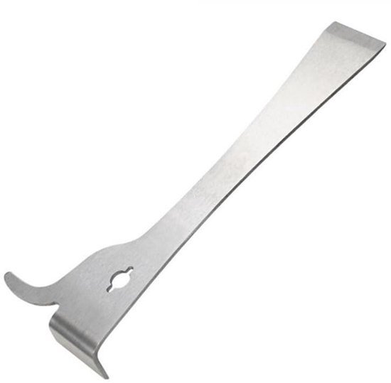 Bijenschraper van roestvrij staal - een bijengereedschap geschikt voor bijenkasten, inclusief bijenbeitels, bijenschrapers, enz., een ideaal accessoire voor imkers, zilverkleurig.