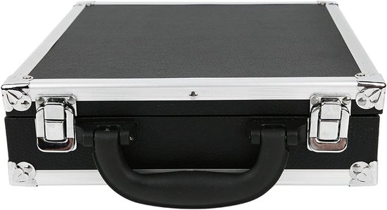 Billiard Ball Koffer voor Opberging, Billiard Accessoire met Draaghandvat en Ruimte voor 8 Ballen en 9 Ballen van Merkloos