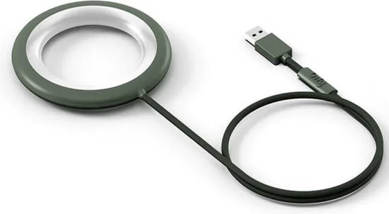 Bily USB lamp LED groen 10 cm van Balvi