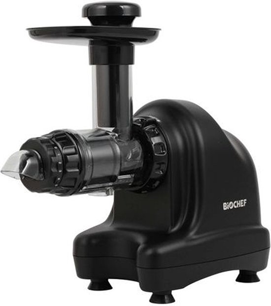 BioChef JU-BC-AX-AU citruspers/sapmaker Slowjuicer 150 W Zwart, Rood, Transparant van BioChef