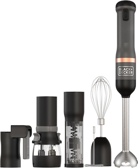Black & Decker BCKM1016KSG-QW mixer Handmixer Grijs van Black+Decker
