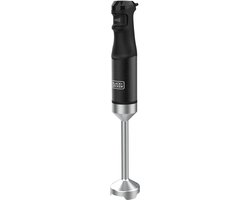 Black & Decker BXHB1501E Staafmixer 1500 W Zwart, Roestvrijstaal van Black & Decker