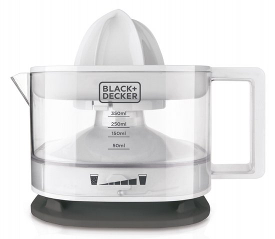 BLACK+DECKER BXCJ25E - Citruspers - Wit van Merkloos