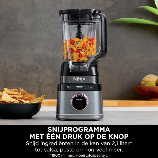 Blender 1200W krachtige mixer met 2L kan Smoothie Blender 1900ml capaciteit ijs crushen groente hakken vaatwasserbestendig
