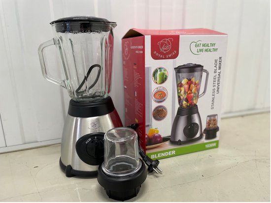Blender | 2 in 1 | Extra sterk | Mixer | 1030W | POWER | Professioneel | Keukenmixer | Ice crusher | Metaal | Glas | Notenmixer | BESTSELLER | LIMITED EDITION van Merkloos