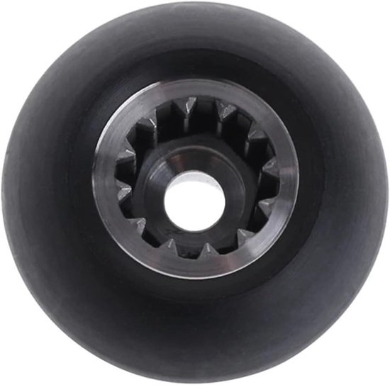 Blender Aandrijfdop - Paddestoel Tandwiel - Apparaat Reparatie - Stabiele Krachtoverbrenging - 3.8 x 2.8 cm - Zwart