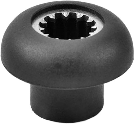 Blender aandrijftandwiel - Reserveonderdeel - Soepel mixen - Slijtvast materiaal - 21 x 27 cm - Transparant