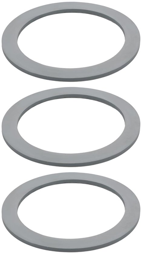 Blender Afdichtingen - O-ringen - Keukenapparatuur Reparatie - Goede Afdichting - 6.5cm Diameter - Grijs van Merkloos