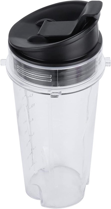 Blender Beker Set - Reserve Onderdelen - Smoothie Maken - Lekvrij Deksel - 470 Ml van Merkloos