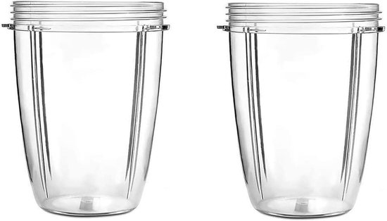 Blender Bekers - Mixer Accessoires - Gezonde Smoothies - Set van Twee - 24 Oz