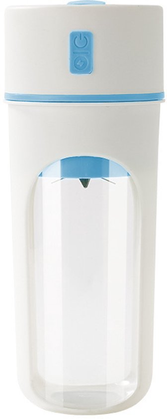 blender, draagbare blender, blenderfles, blender, drankblender - blauw van Pop Sonic