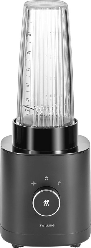 Blender en Smoothiemaker met 600 Watt Motor en Roestvrijstalen Kruislemmet van Princess