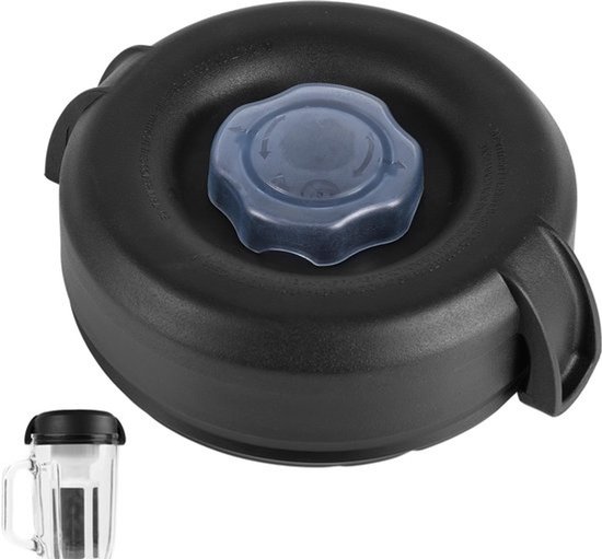 Blender Fles Deksel voor Vitamix Accessoires, 1,81 Kg Laag Profiel Container Blender Vervangende Onderdelen voor Vitamix Deksel Vervanging Blender Deksel voor Vitamix