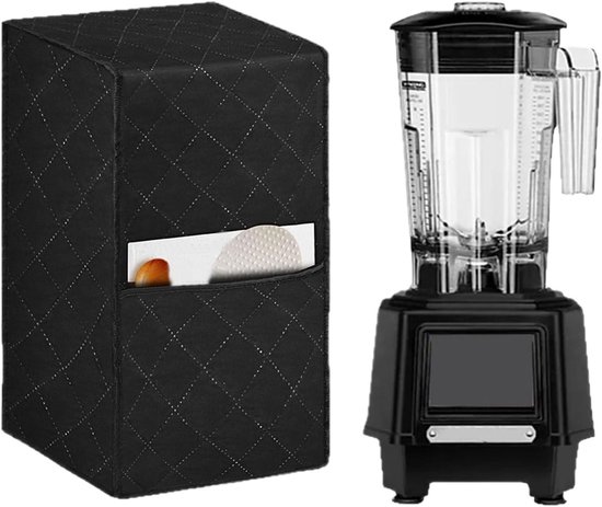 Blender Hoes - Keukenapparaat Beschermhoes - Apparaat Beschermen - Stofvrij & Waterdicht - 15.5x21x42cm - Grijs