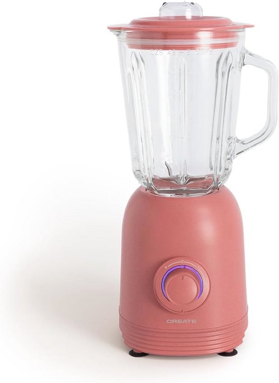 Blender in terracottastijl met 800 W en 1,5 l capaciteit van Merkloos